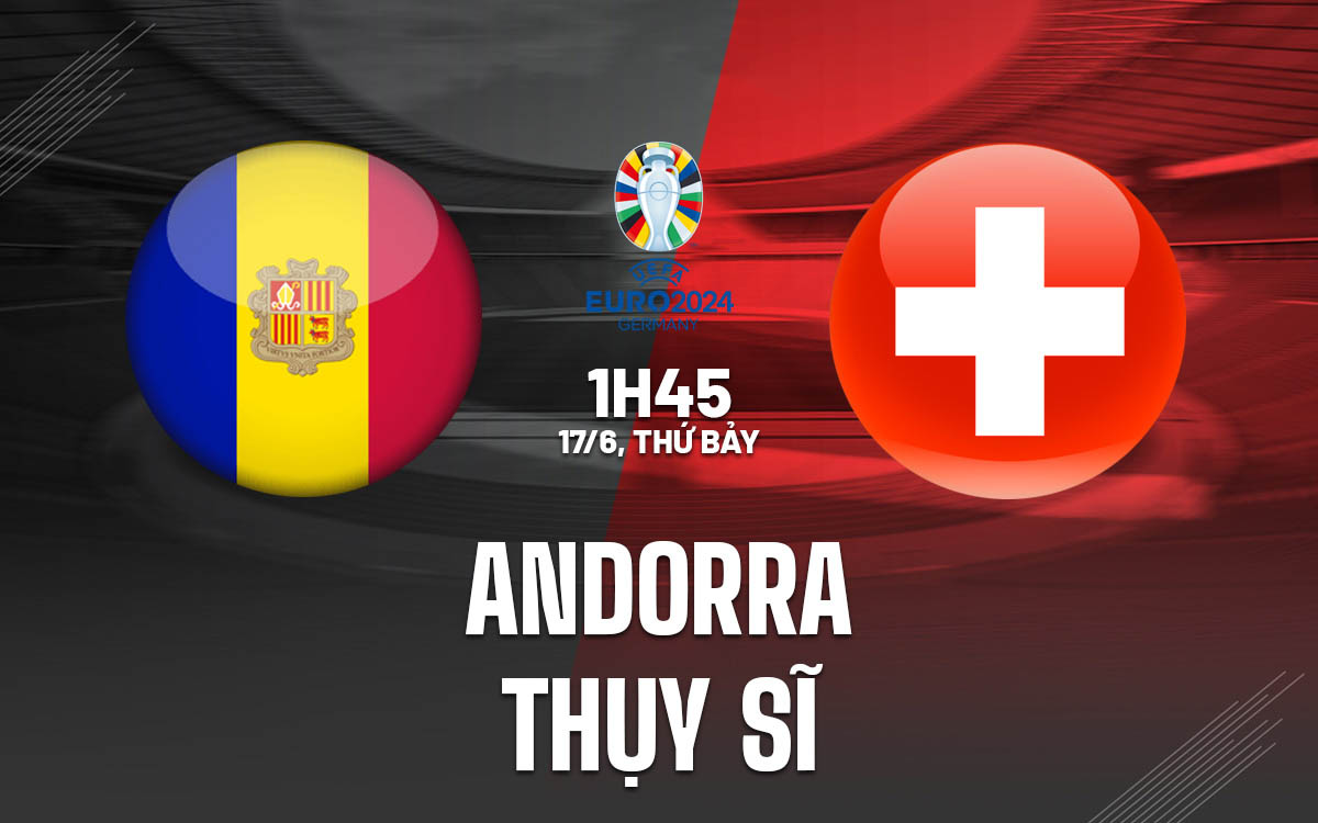 Nhận định trận đấu Andorra vs Thụy Sỹ