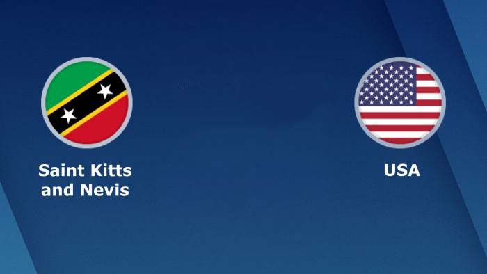 Nhận định trận đấu Mỹ vs St Kitts and Nevis