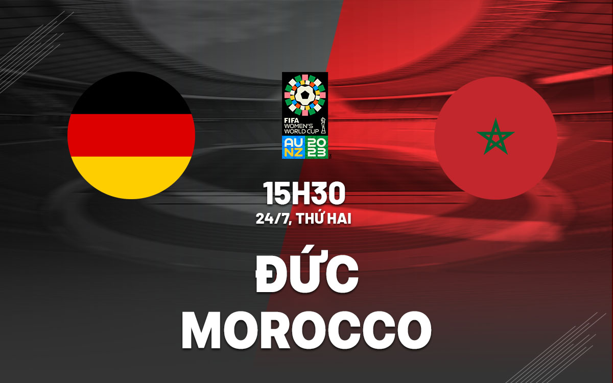 Nhận định trận đấu Nữ Đức vs Nữ Morocco