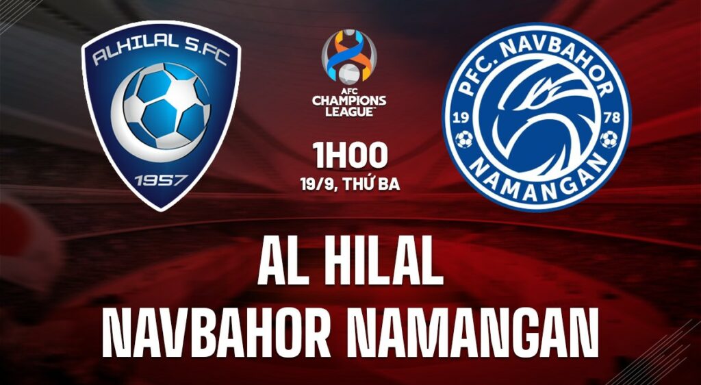 nhan dinh al hilal vs navbahor namangan 1