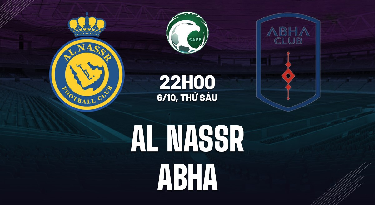 Soi kèo Al Nassr vs Abha 22h00 ngày 6/10 (VĐQG Saudi Arabia)