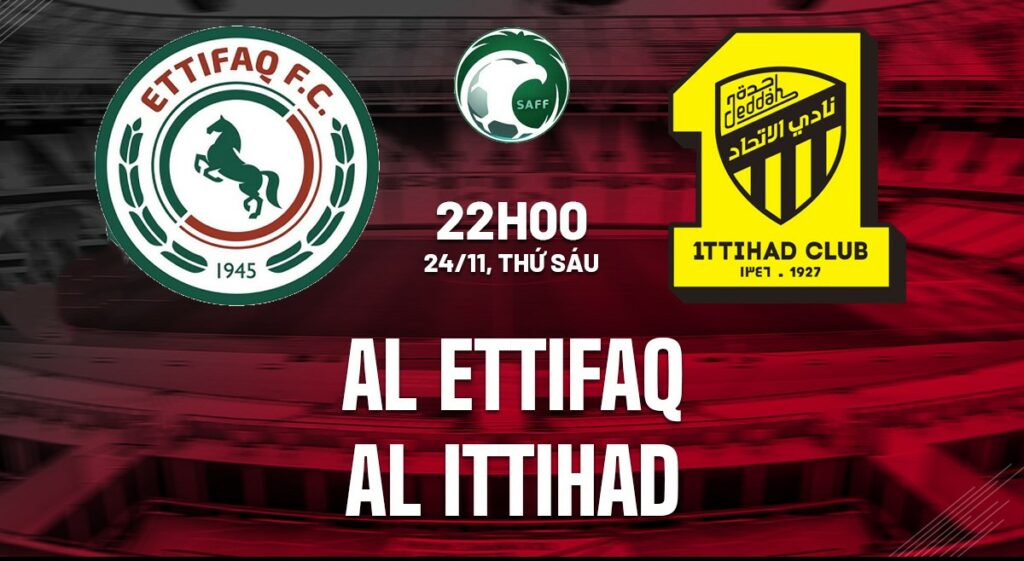 Nhận định soi kèo Al Ettifaq vs Al Ittihad  