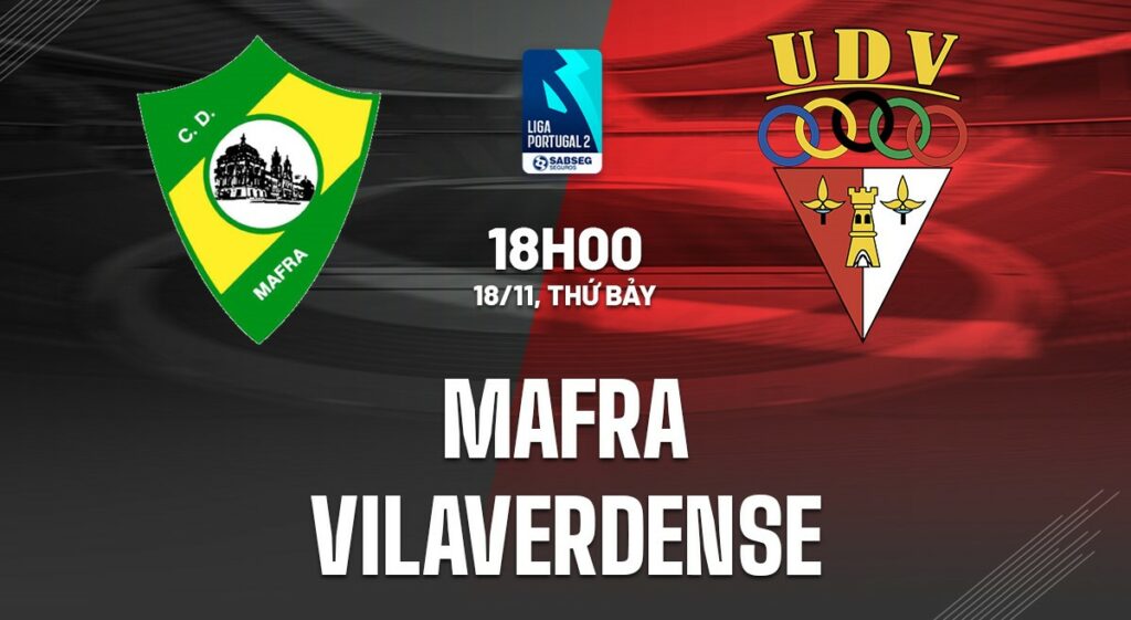 Nhận định soi kèo Mafra vs Vilaverdense  
