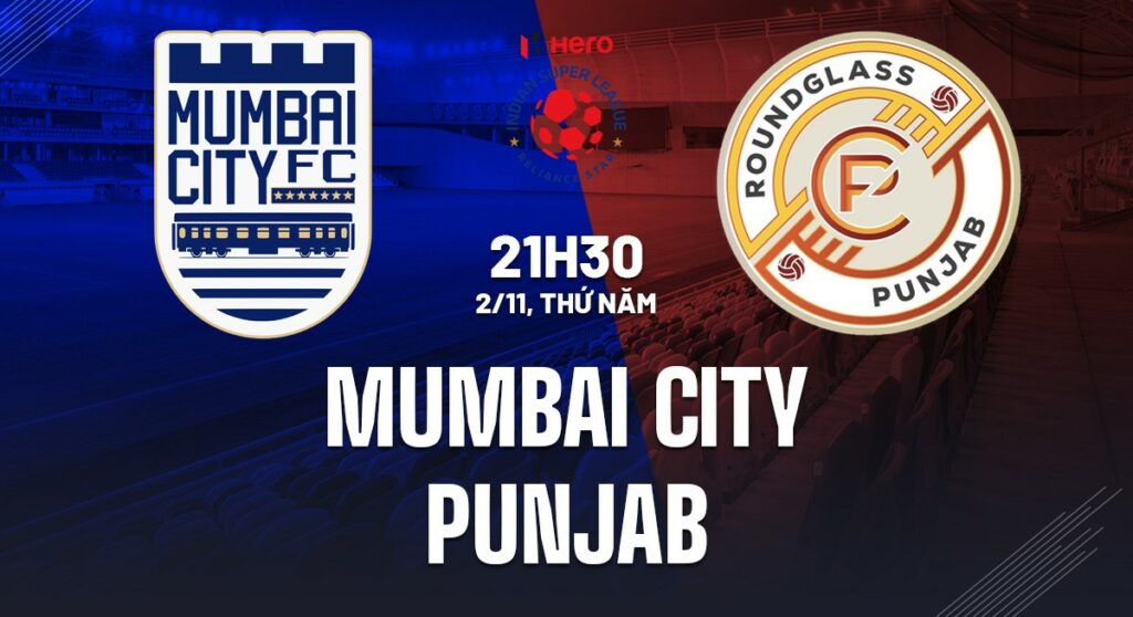 Soi kèo Mumbai City vs Punjab  
